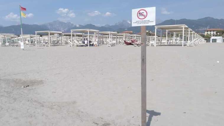 Il divieto di balneazione