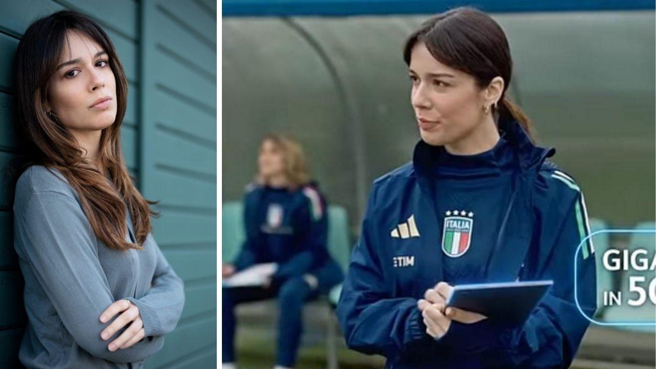 Una livornese in campo con Spalletti: chi è la protagonista dell’ultimo spot della Tim