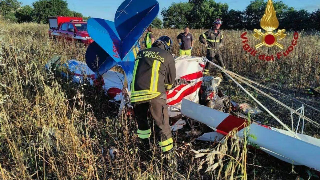Cade un altro ultraleggero, due morti a Perugia: chi sono le vittime