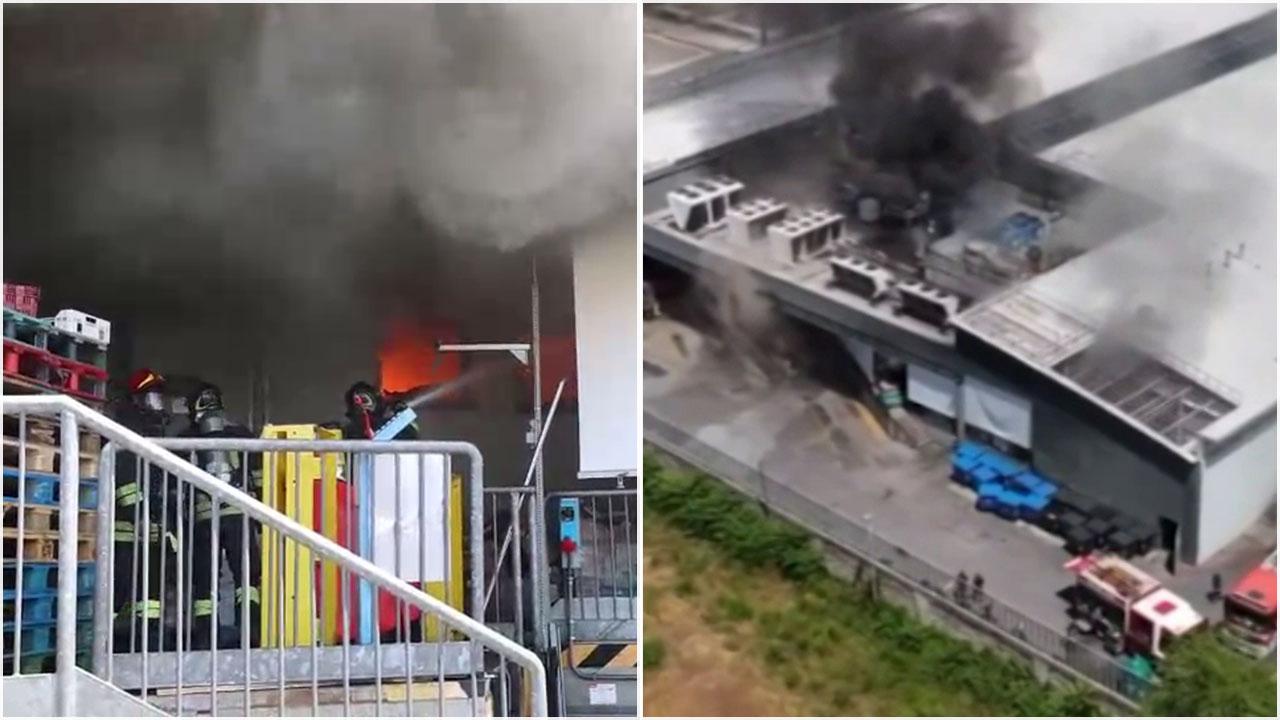 Incendio al centro commerciale Esselunga di Sesto, struttura evacuata – Video