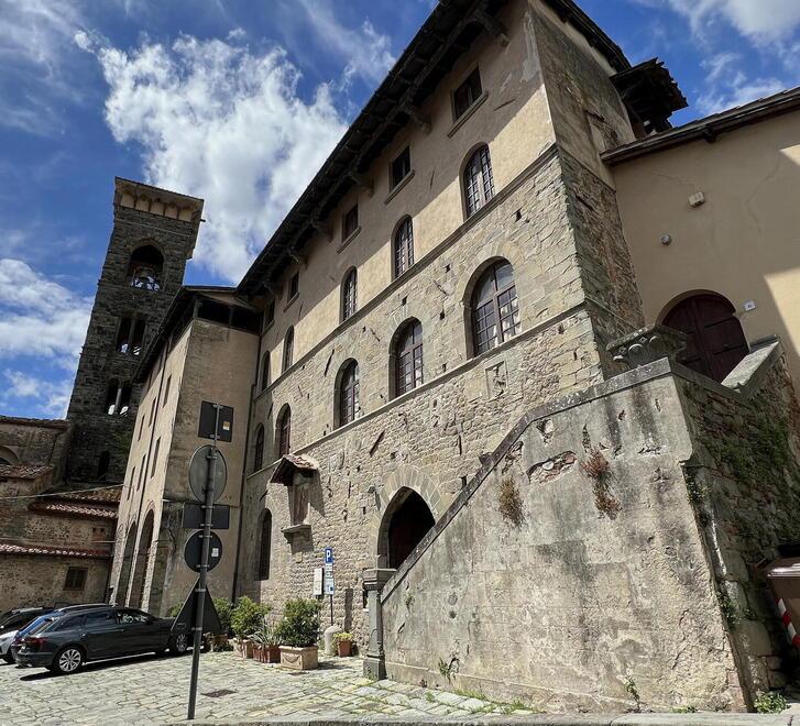 
	Il palazzo del Palagio sede della Gipsoteca "Libero Andreotti"

