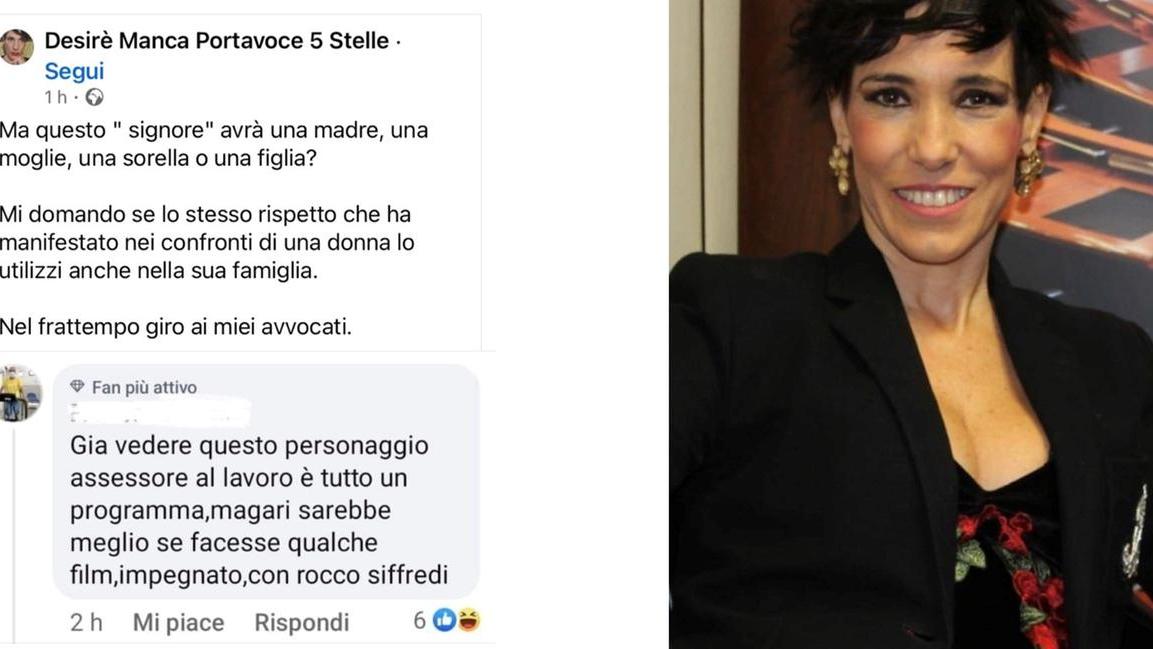 L'assessora Desirè Manca e il post offensivo 