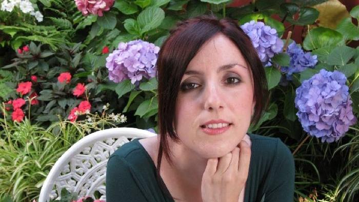 La scrittrice Vanessa Roggeri