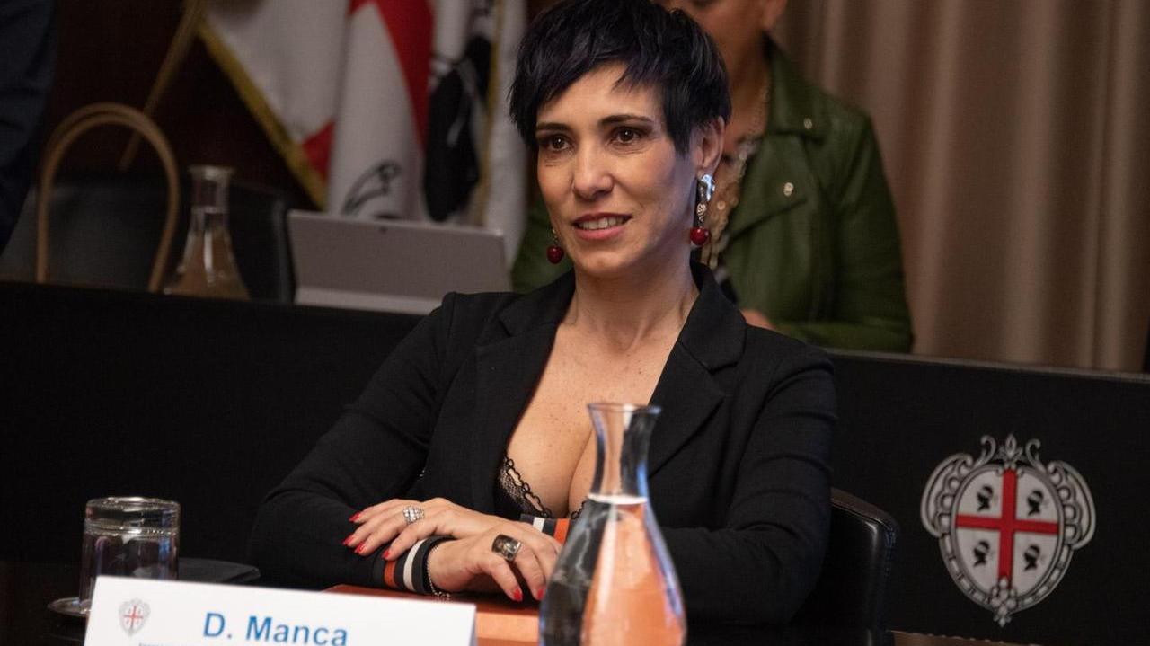 L'assessora regionale del Lavoro Desiré Manca