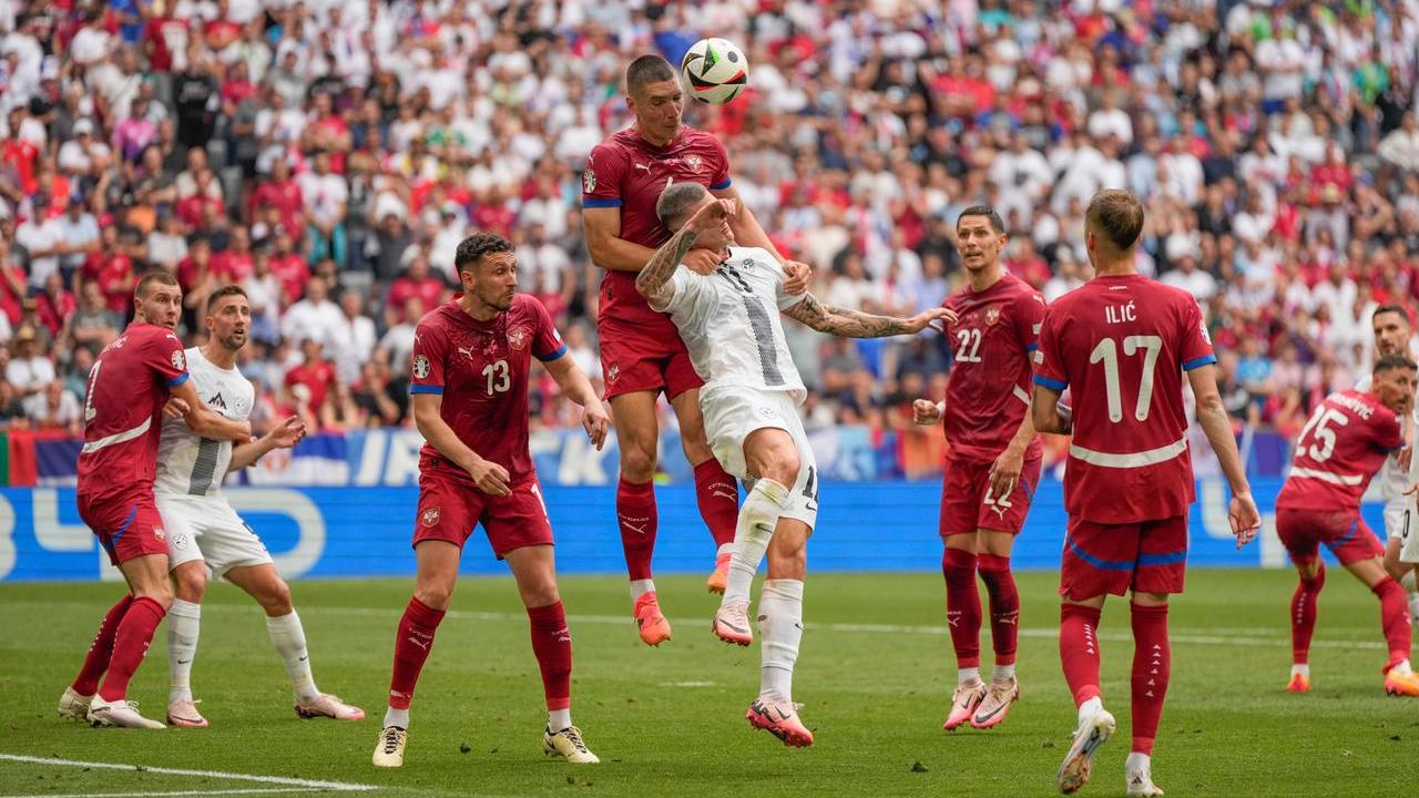 Un'azione della partita 