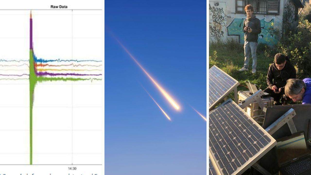 
	Il segnale infrasonico registrato, un&nbsp;bolide e l'apparecchio a Seccheto (Elba)

