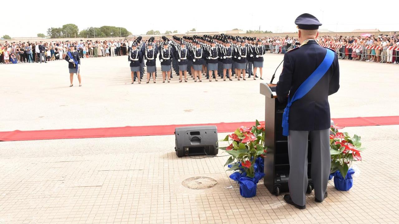 Al Caip di Abbasanta il giuramento dei nuovi agenti della polizia di Stato