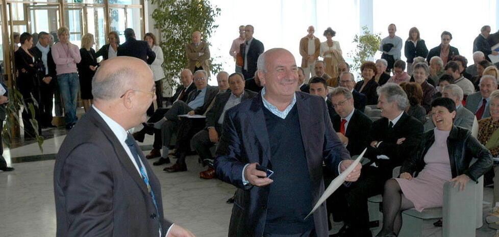Vittorio Aprili in occasione di una premiazione