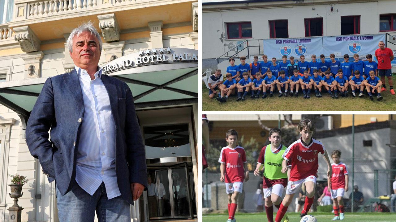 Mirco Peiani l’imprenditore davanti al suo Hotel Palazzo