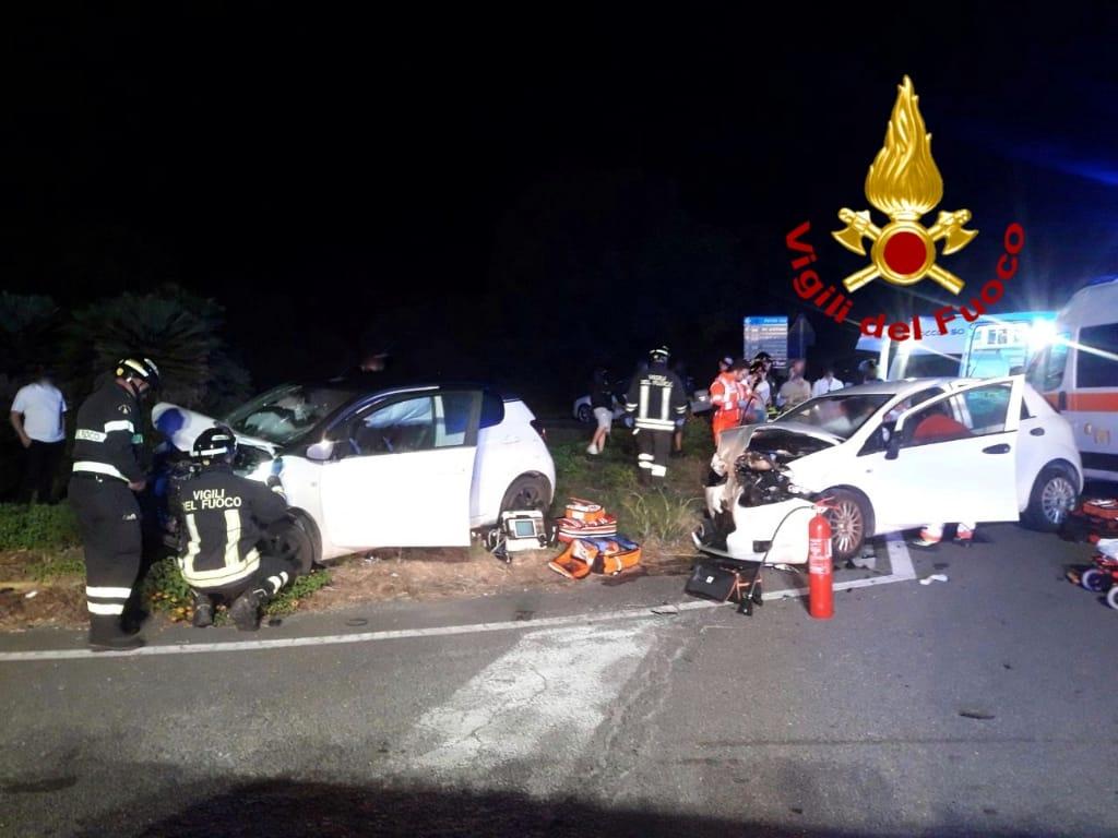 Incidente al bivio per Putzu Idu, quattro ragazze ferite