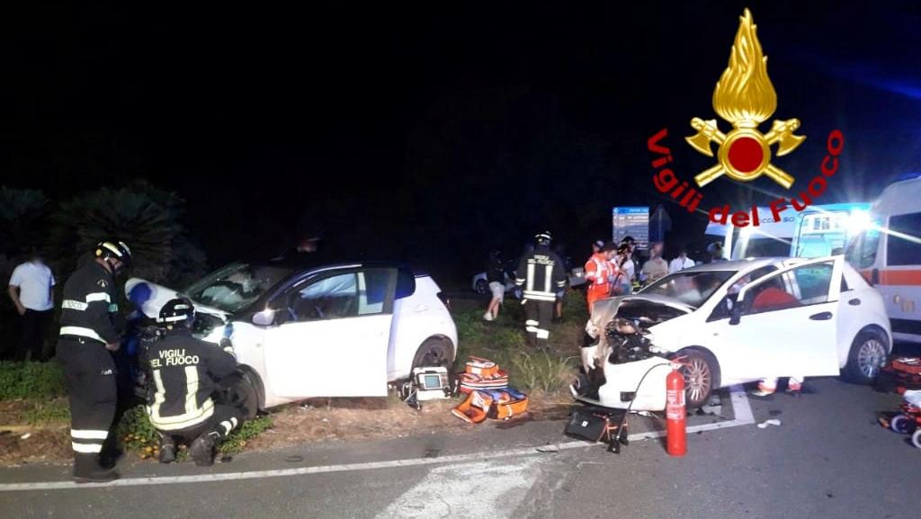 Incidente al bivio per Putzu Idu, quattro ragazze ferite