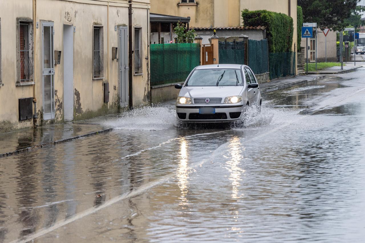 Maltempo, allerta gialla in provincia di Ferrara