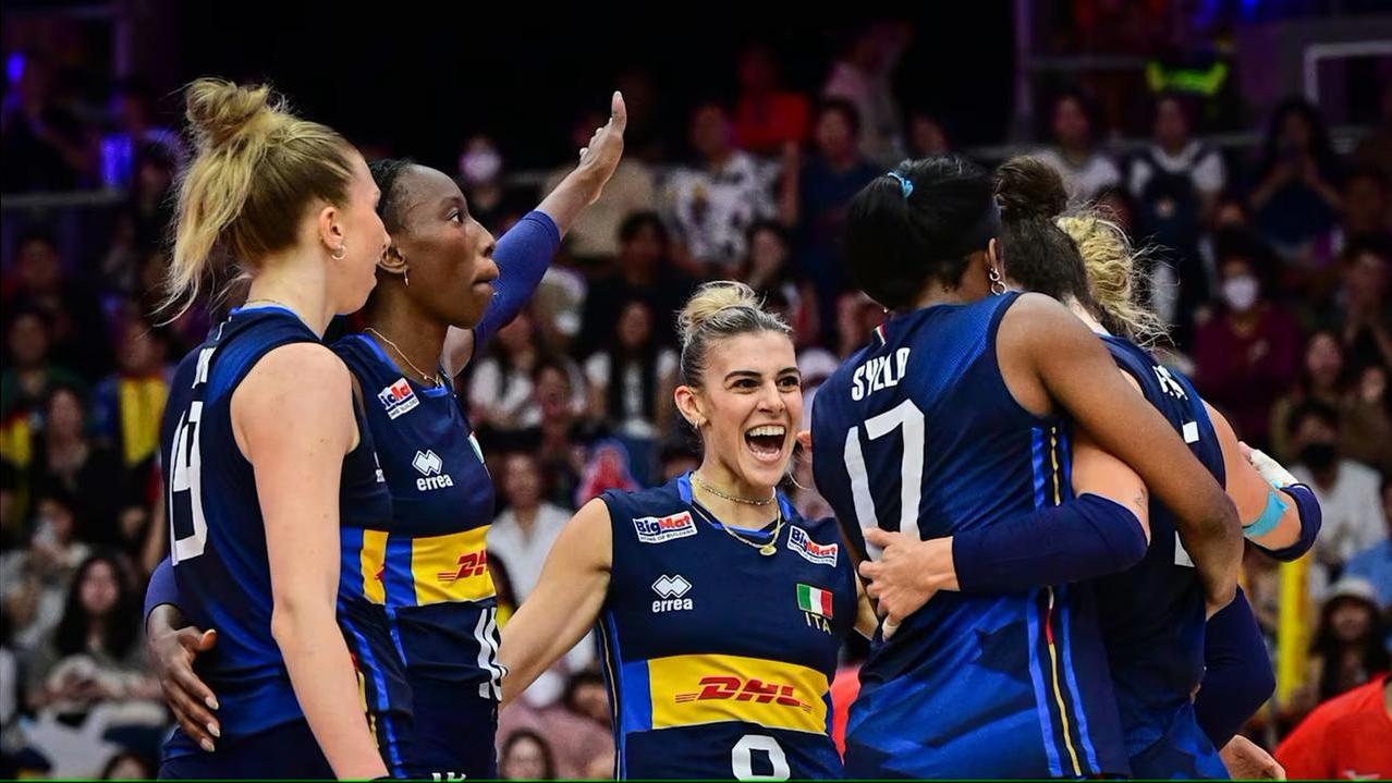 Volley, l’Italia di Alessia Orro vince la Nations League