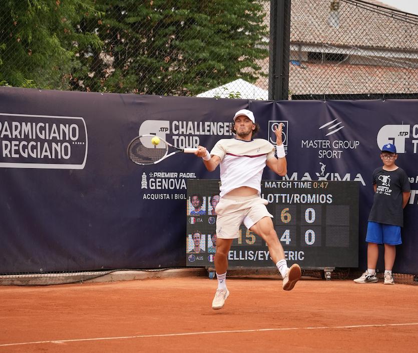 Bortolotti è il primo italiano a vincere la Emilia Romagna Tennis Cup