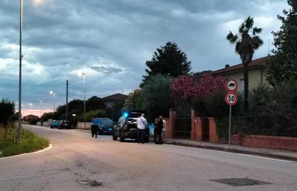 
	I carabinieri sul luogo della rapina

