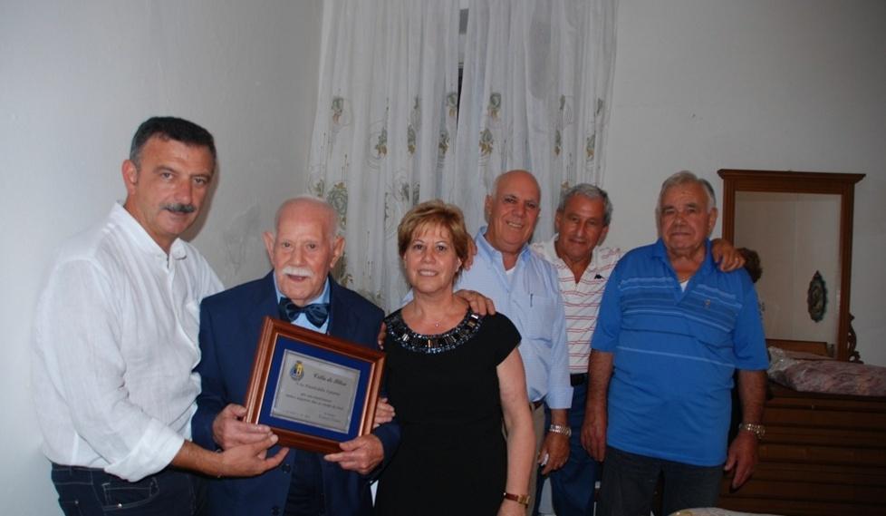 Ittiri, tiu Pauleddu taglia il traguardo dei cento anni 