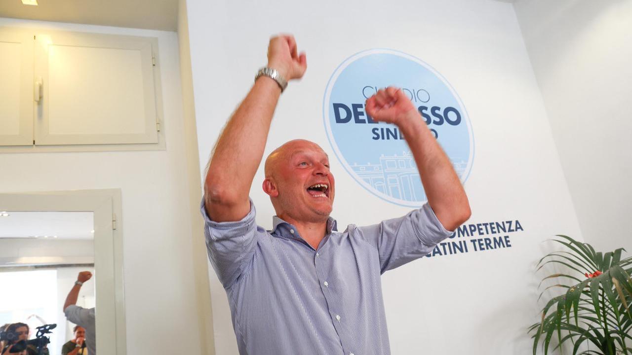 Il nuovo sindaco di Montecatini, Claudio Del Rosso