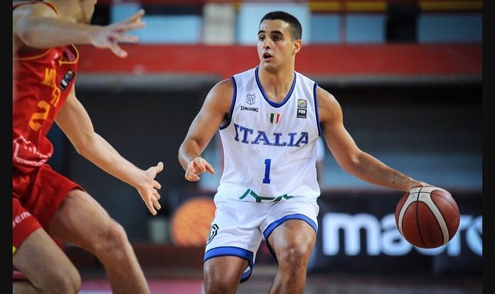 Stefano Trucchetti della Dinamo in Nazionale U18