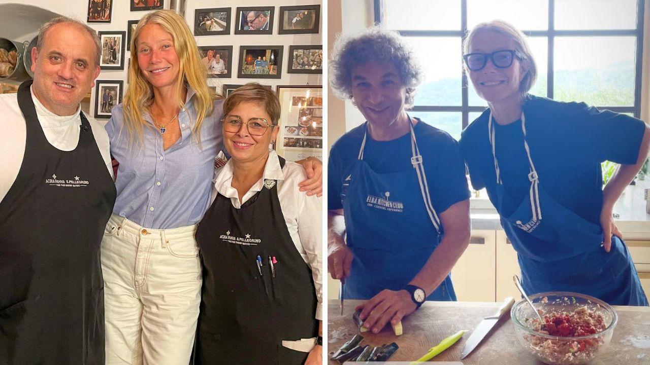 
	Gwyneth Paltrow alla Loggetta di Cortona e al corso di cucina all'Elba

