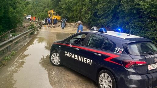 La sp 513 in località Cerezzola