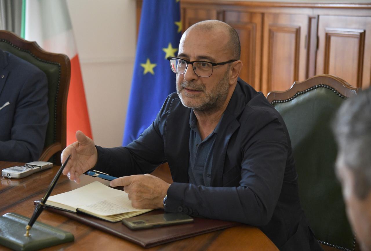 
	Il commissario Giovanni Pirisi (foto di Massimo Locci)

