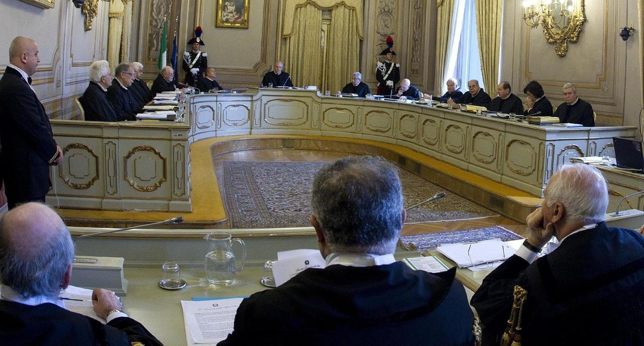 
	Un'udienza della Corte Costituzionale

