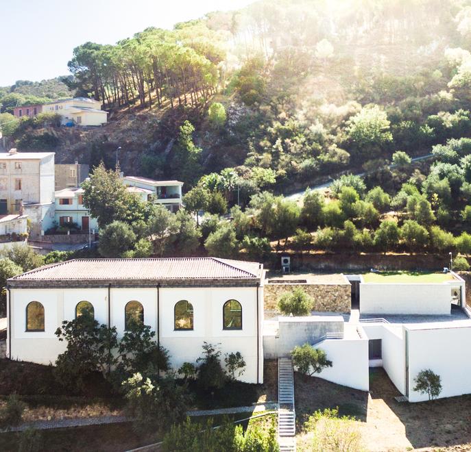 Museo Nivola, pratza ’e domo a casa di Antine