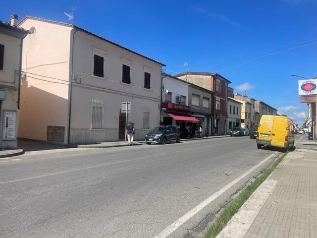 
	La strada dove &egrave; avvenuto l'agguato

