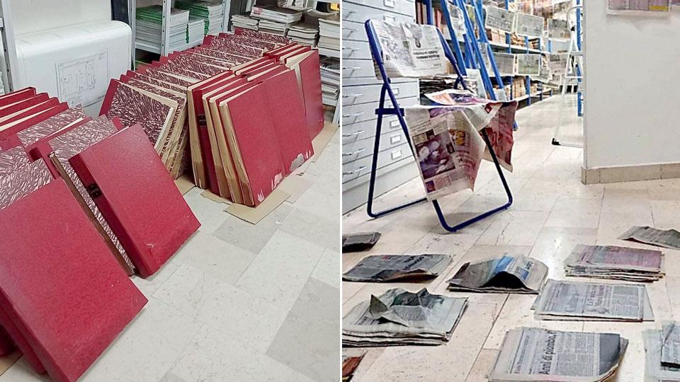 Pistoia, allagato l’Archivio Marini: «La collezione è a rischio»