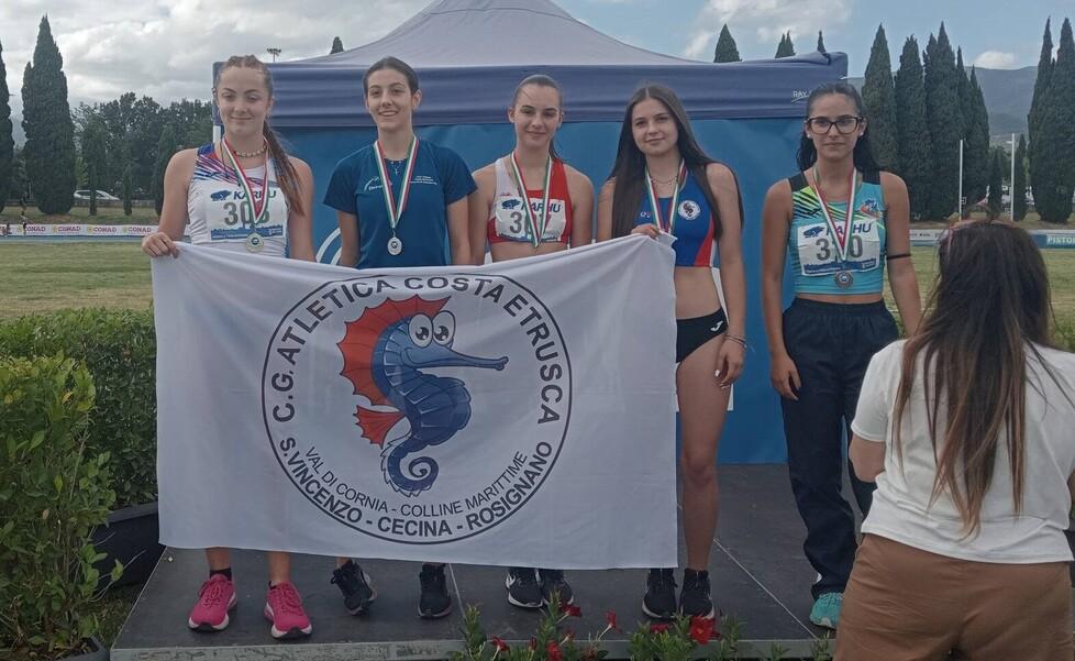 Tripletta di vittorie nella corsa a ostacoli per la Costa Etrusca