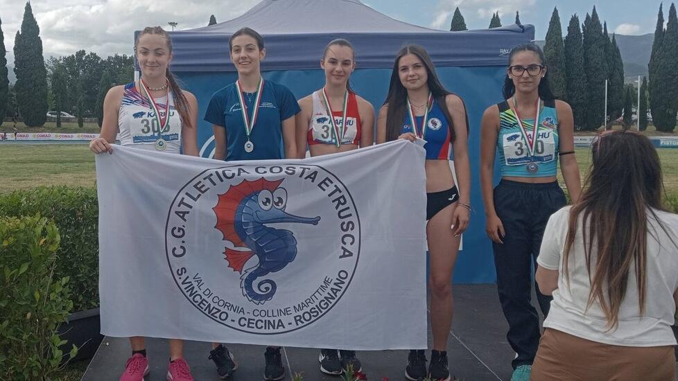 Tripletta di vittorie nella corsa a ostacoli per la Costa Etrusca