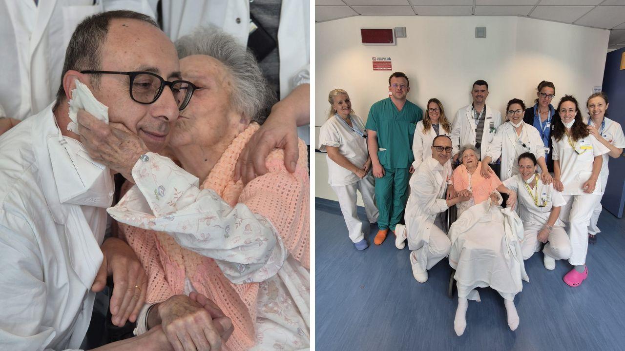 
	La signora Mafalda e&nbsp;Mitidieri e tutto lo staff

