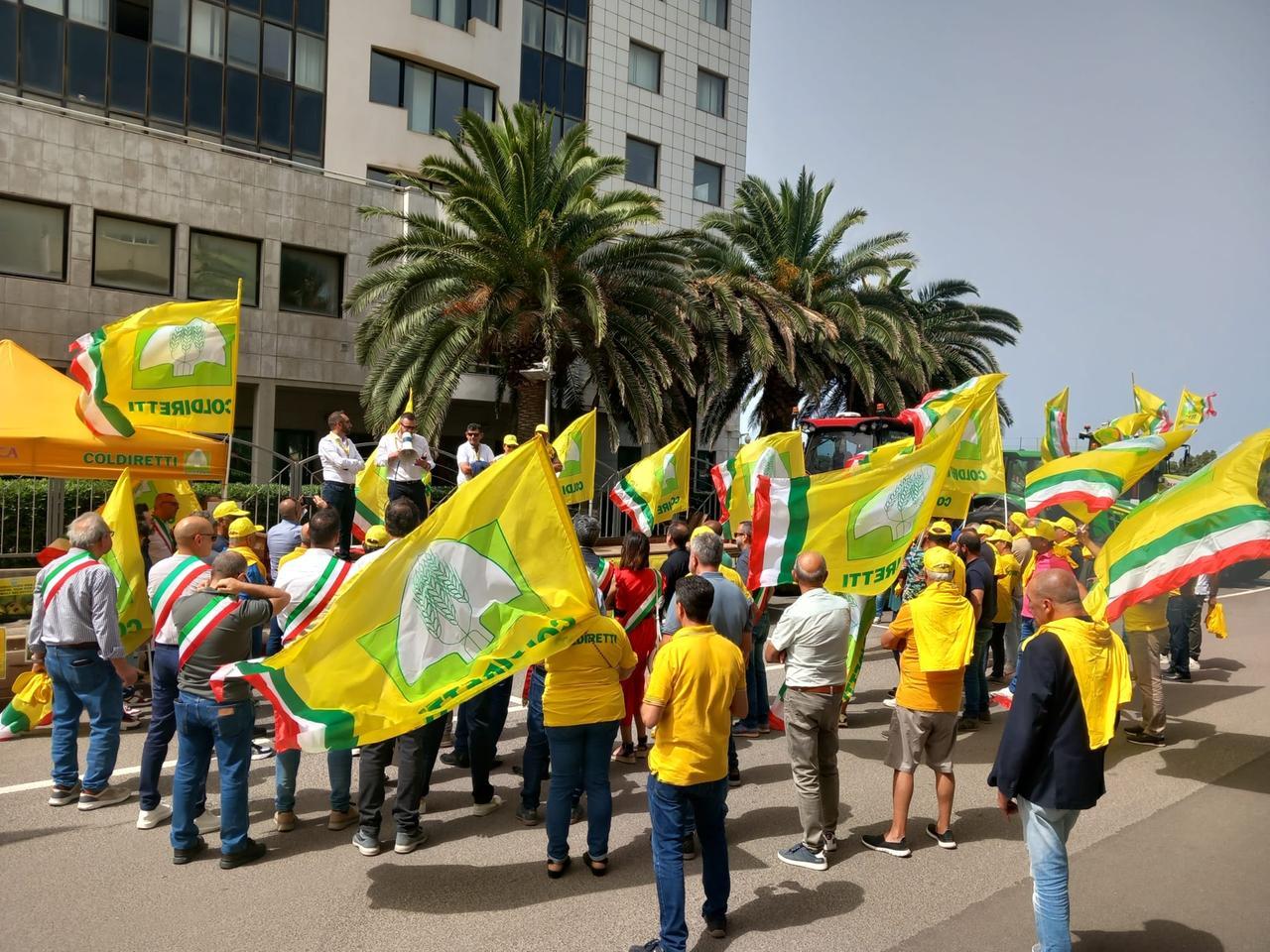 Coldiretti, allevatori e agricoltori davanti alle prefetture: «Soluzioni ai danni della fauna selvatica»