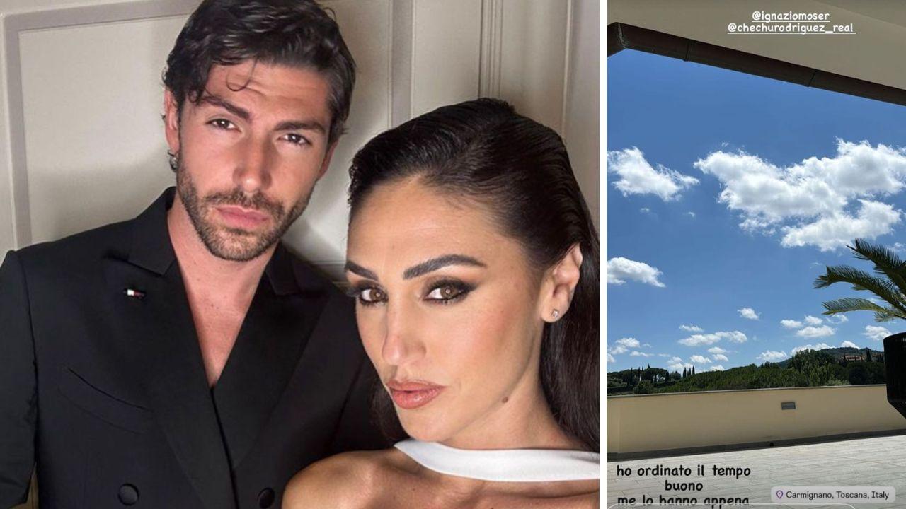 
	Cecilia Rodriguez e Ignazio Moser e il post della modella

