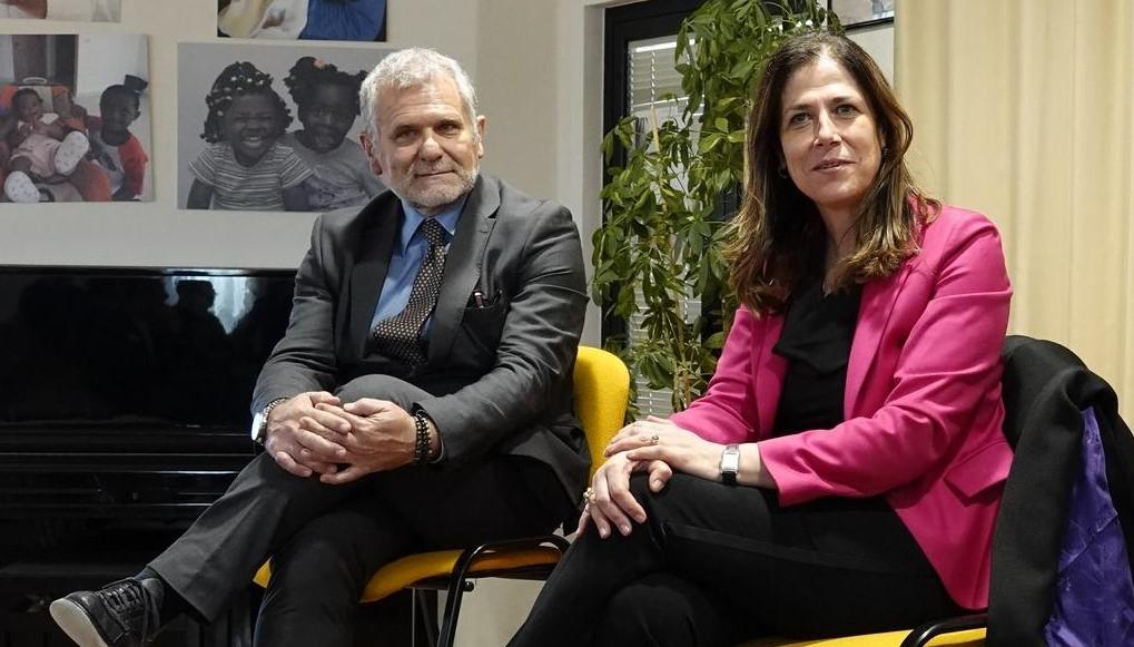 
	La presidente Alessandra Todde e l'assessore alla Sanit&agrave; Armando Bartolazzi

