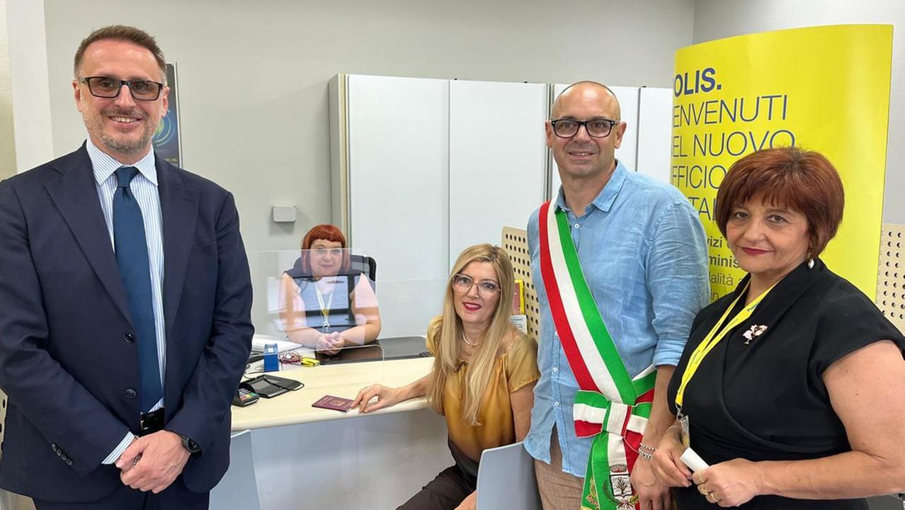 Cinzia Barbieri, la prima cliente a usufruire del servizio a Spilamberto