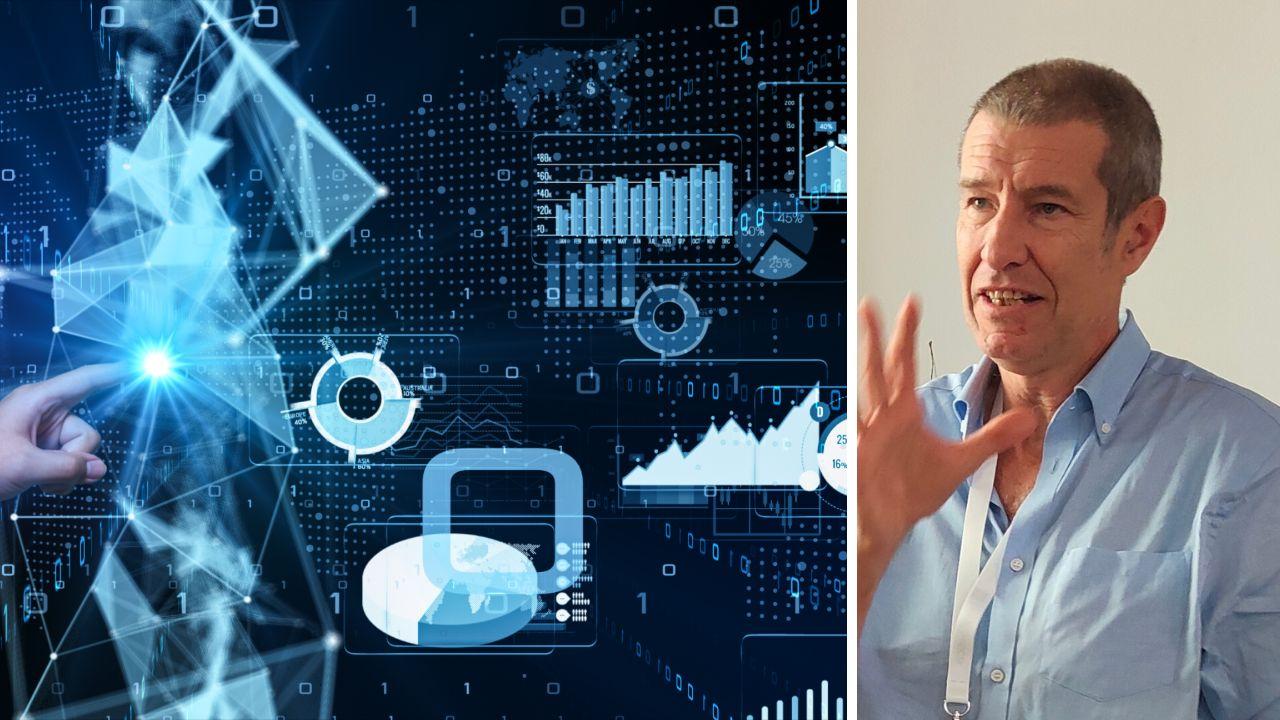 A destra il docente Alessandro Volpi