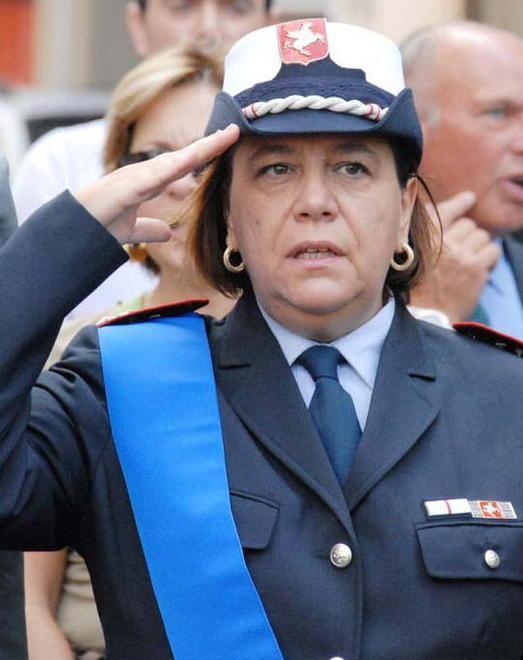 
	Angela Galeazzi comandante della polizia municipale di Piombino (foto Paolo Barlettani)

