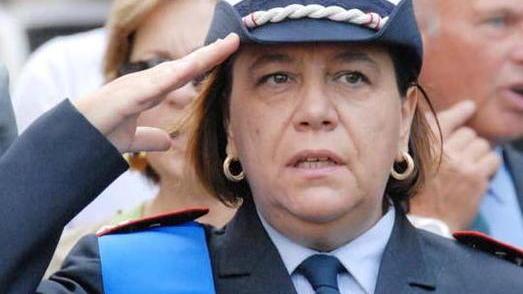 Angela Galeazzi comandante della polizia municipale di Piombino (foto Paolo Barlettani)