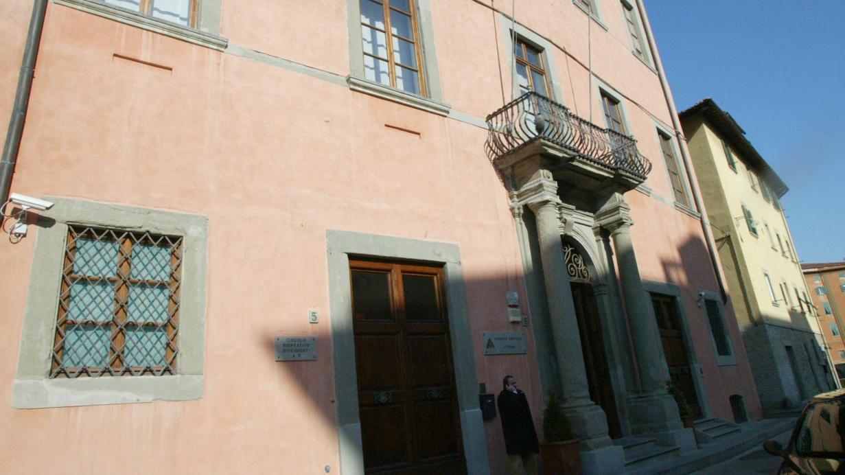Palazzo Rosciano, fuori dal quale sarebbe avvenuta l'aggressione