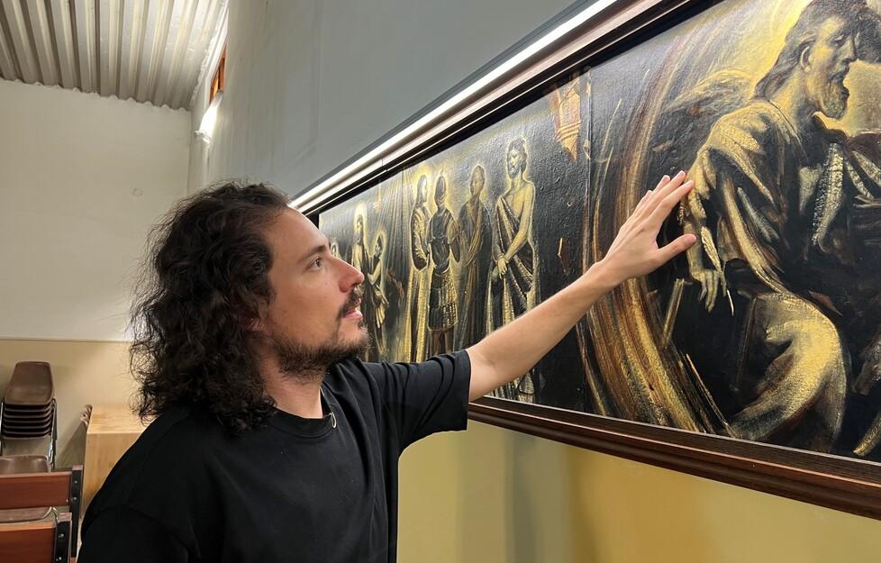 Il Vangelo come la pellicola di un film, l'opera record di Jacopo Scassellati