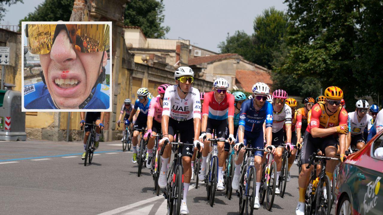 
	Un momento della corsa e Hirt

