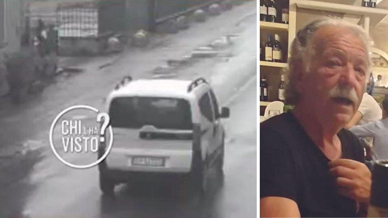 
	L'auto dell'uomo ripresa da una telecamera ad Altopascio e Roberto Tonfoni

