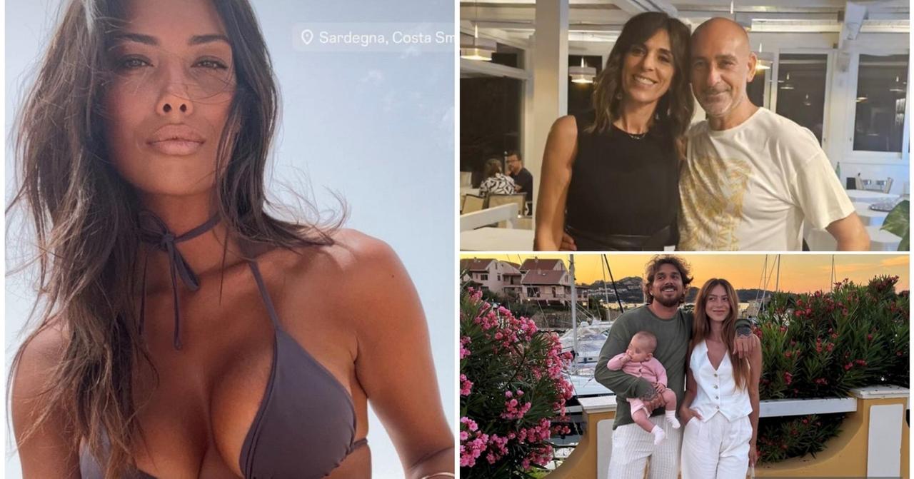 Vacanze in Costa Smeralda per Soleil, Federica Calemme e Andrea Cerioli