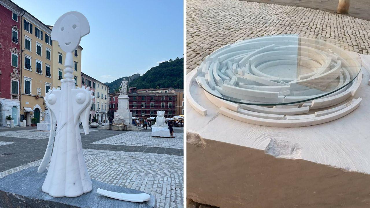 
	I danni al cavatappi in stile Alessi e&nbsp;al&nbsp;tavolo Gomitolo

