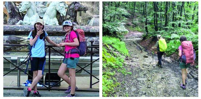 A 13 anni a piedi lungo la Via degli Dei :«La cosa più bella? Conoscere tanti viaggiatori»