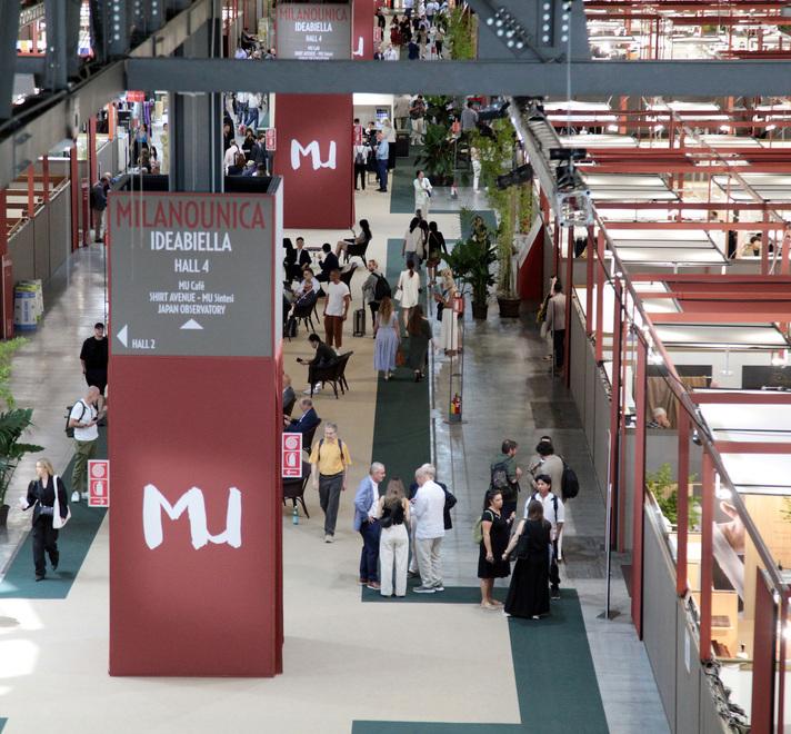 La fiera del tessile Milano Unica