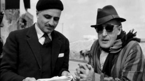 Totò a Viareggio con il viareggino Mario Monicelli