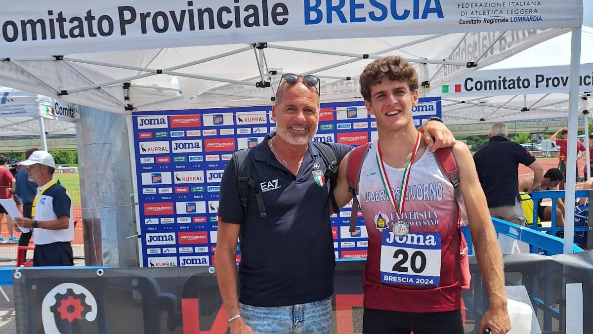 Samuele Baldi con Marco Del Medico