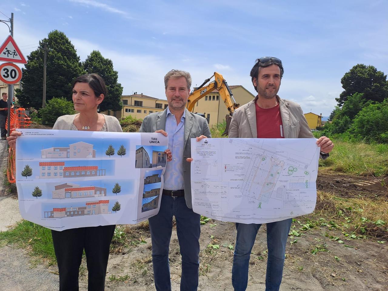 Lucca, a San Pietro a Vico apre il cantiere per la costruzione del nuovo parcheggio